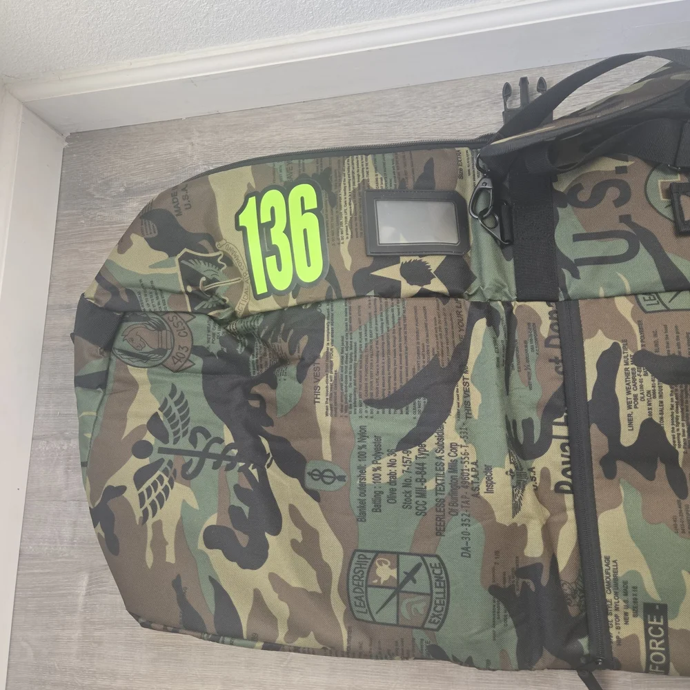 Camouflage Ski Bag Snowboard Travel Skull Winter‎ Spir